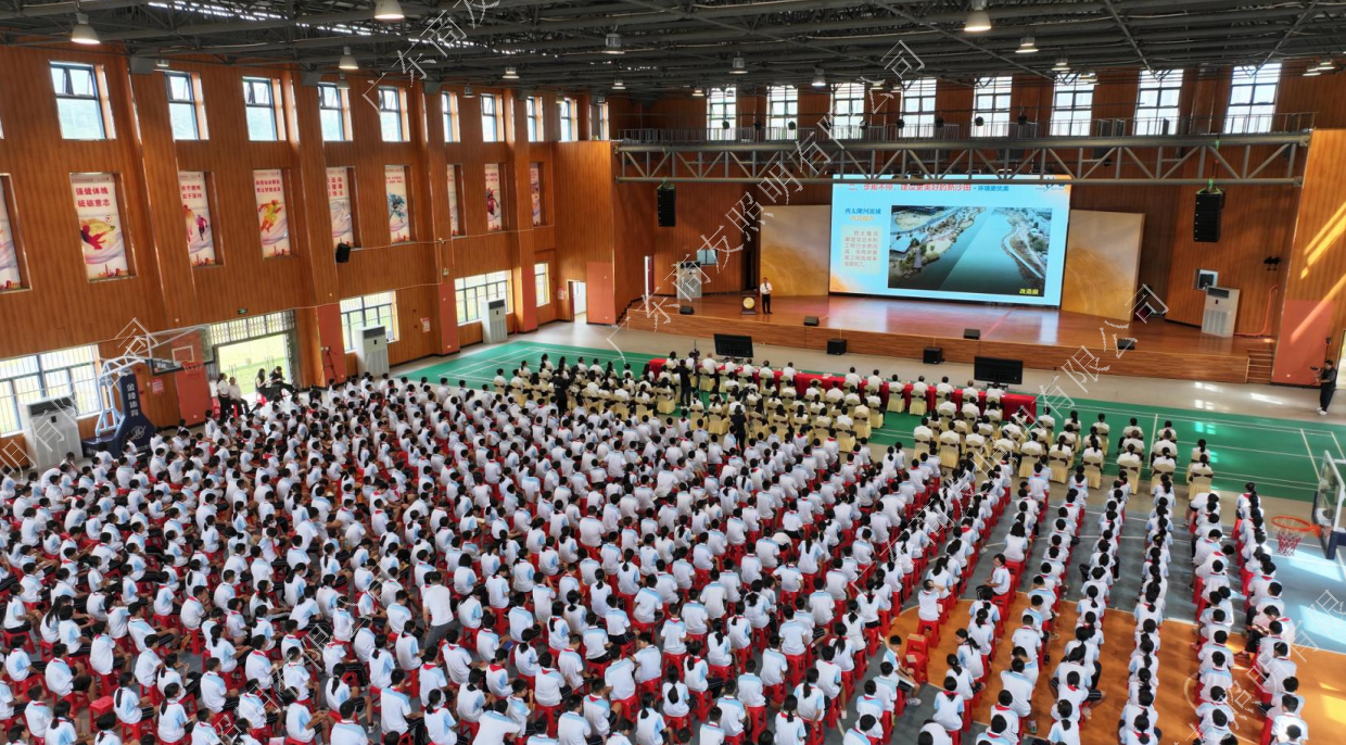 商友室内球场灯助力东莞沙田实验中学室内球馆照明工程项目